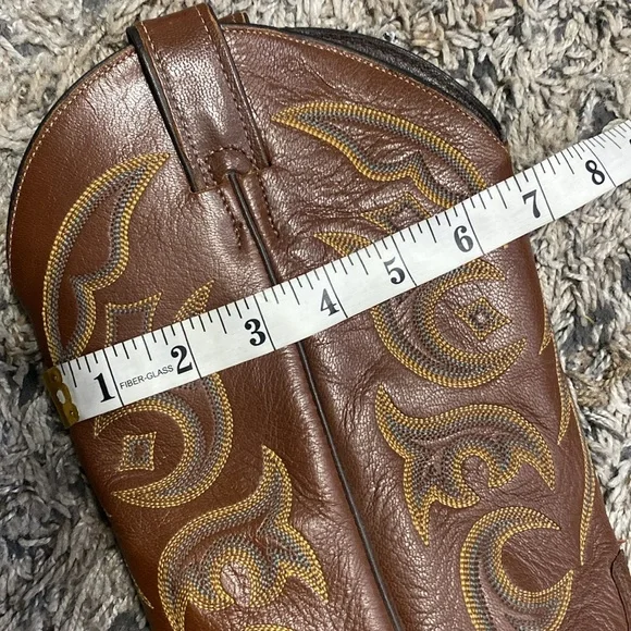 Justin 8927 Unisex Exotic Boot with Brown Full Quill Ostrich 9D brown